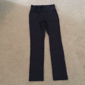 Black lululemon skinny wills